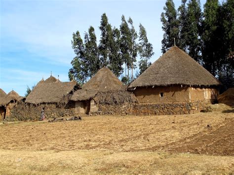 Premium Photo | Tribal village in ethiopia, africa