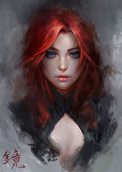 Anime Digital Portrait Artist Daniel Kamarudin Original Anime