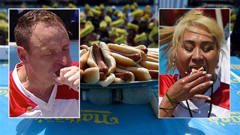 Nathan's hot dog eating contest returns July Fourth — outdoors and with ...