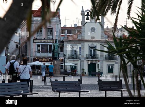 Cascais old town square Stock Photo, Royalty Free Image: 30666399 - Alamy