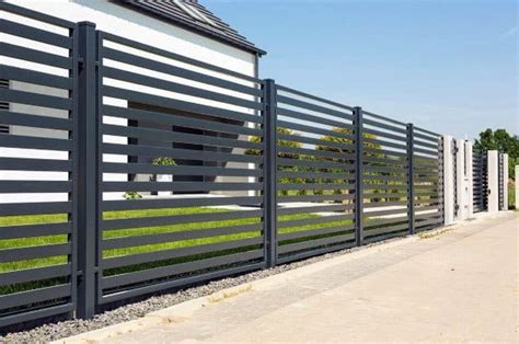 Top 60 Best Modern Fence Ideas - Contemporary Outdoor Designs