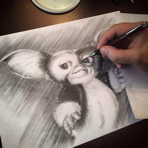 Gremlins Gizmo Drawing