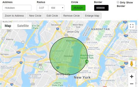 Google Map Radius Around Location – Topographic Map of Usa with States