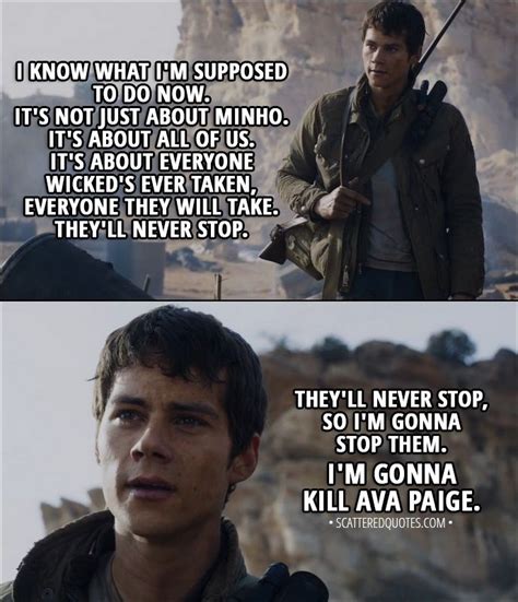 10+ 'Maze Runner: The Scorch Trials (2015)' Quotes: "The maze was just ...