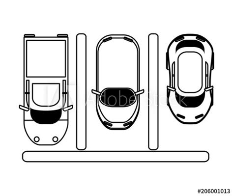 Parking lot clipart black and white, Parking lot black and white ...