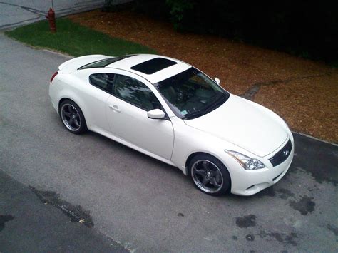 NEEDED! Pics of White G37 with Black wheels - MyG37