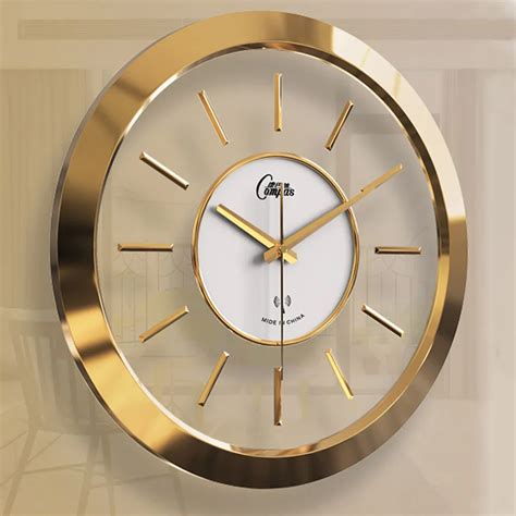 Nordic Luxury Wall Clock Modern Design Living Room Decoration Creative ...