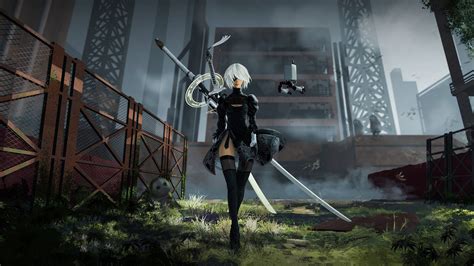 [100+] Nier Automata Wallpapers | Wallpapers.com