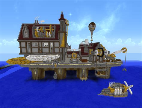 Minecraft - Steampunk City 2 by Virenth on DeviantArt