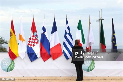 Flags Of The Mediterranean Photos and Premium High Res Pictures - Getty ...