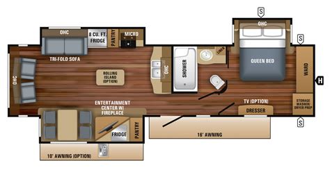 Jayco Bunkhouse Travel Trailer Floor Plans - floorplans.click