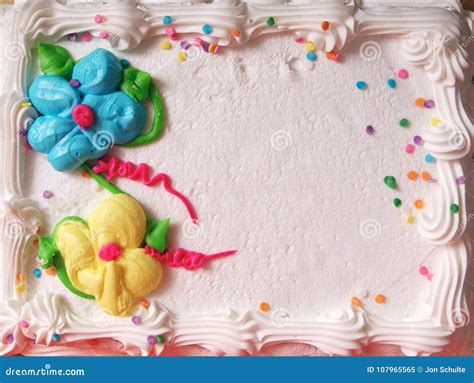 A Plain Birthday Cake stock image. Image of events, shot - 107965565