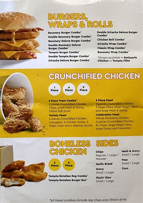 Chicken Treat Boulder menu, prices and opening hours - Hungry in Kal