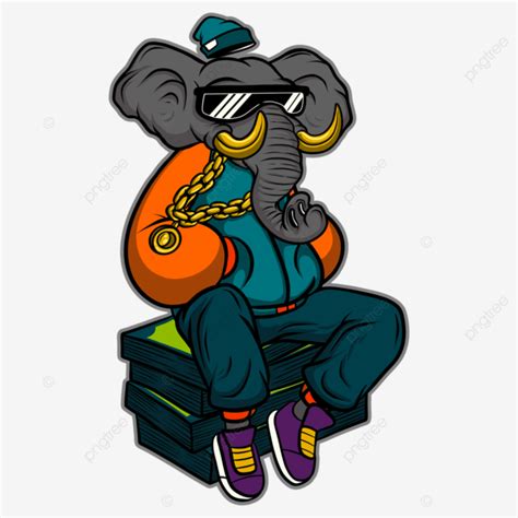 Urban Jumbo Cartoon, Artwork, Illustration, Cartoon PNG Transparent ...