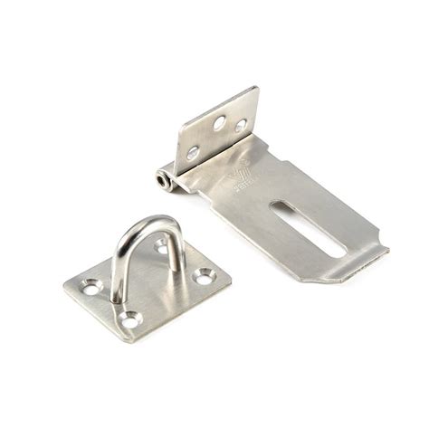 Stainless Steel Cabinet Hasp Padlock Latch Lock Door Hasp Lock Home ...