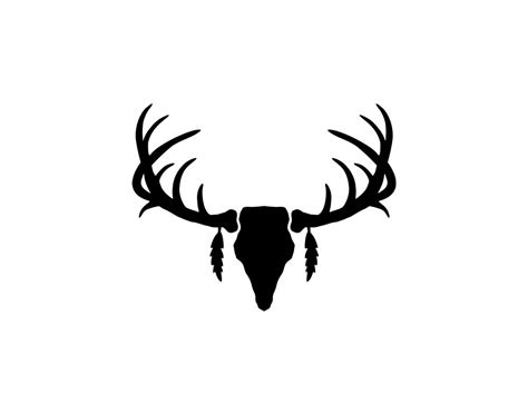 Deer Antler Silhouette Png - ClipArt Best