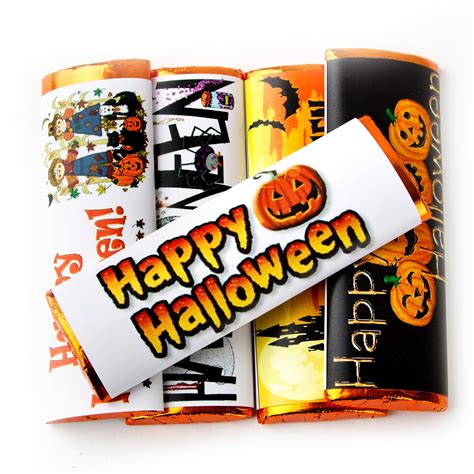 Halloween Chocolate Bars 5PC • Halloween Candy • Holiday Gifts ...