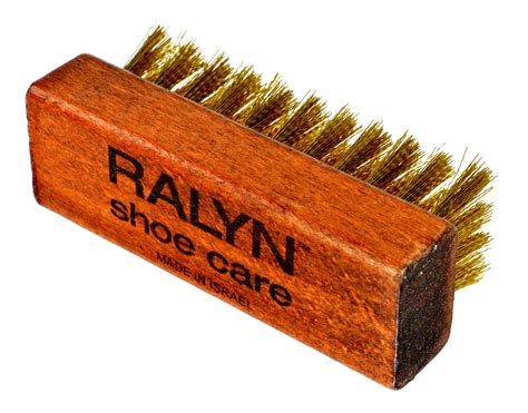 Ralyn Suede Shoe Brush - Brass Bristle Brush - 3” Suede Brush for Shoes ...