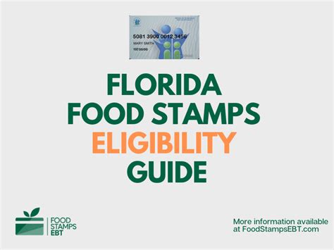 Florida Food Stamps Eligibility Guide - Food Stamps EBT