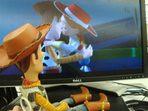 Woody watching him and jessie kiss by spidyphan2 on DeviantArt