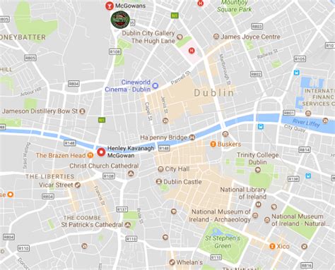 Printable Map Of Dublin City Centre – Printable Map of The United States