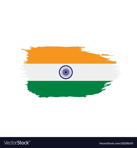 India flag Royalty Free Vector Image - VectorStock