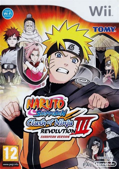 Naruto Shippuden: Clash of Ninja Revolution III Releases - MobyGames