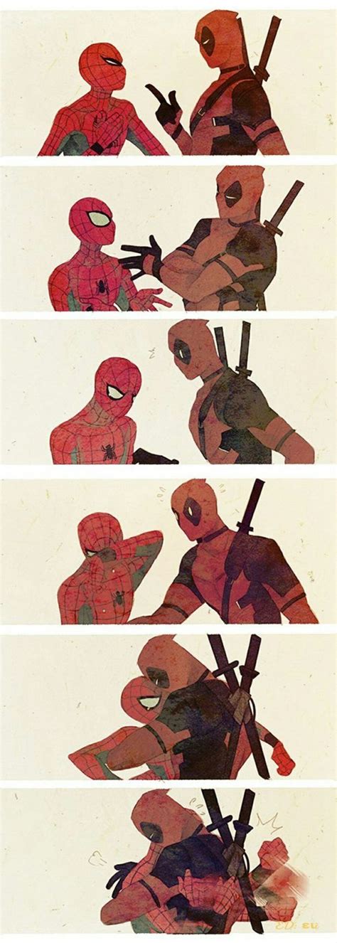 Pin by Noone on marvel | Deadpool and spiderman, Spideypool, Deadpool comic