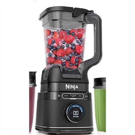 Ninja Personal Single Serve Blender Power Blender Pro Black, 1 - Fry’s ...