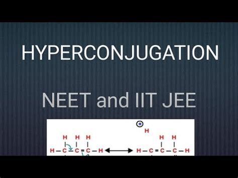 HYPERCONJUGATION - YouTube