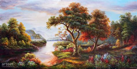 20 Beautiful Landscape Oil Paintings and art works from top Artists