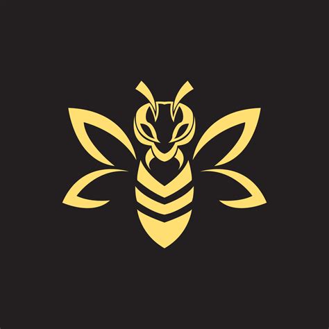 modern shape honey bee logo design, vector graphic symbol icon ...