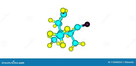 Camphor Molecular Structure Isolated On White Background Royalty-Free ...