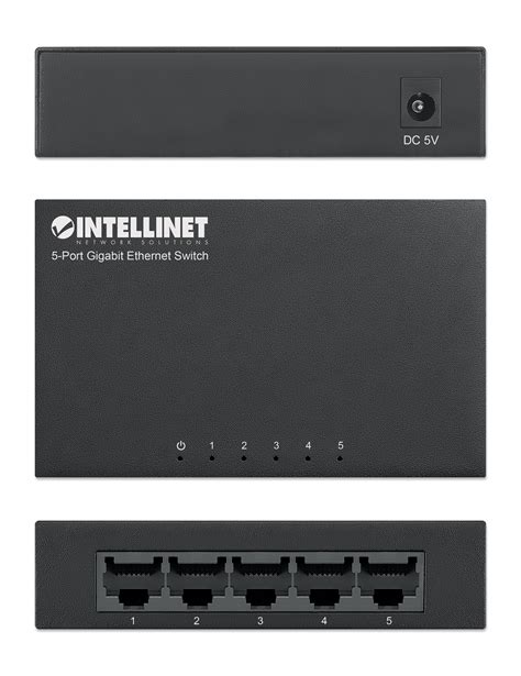 Intellinet 5-Port Gigabit Ethernet Switch (530378)