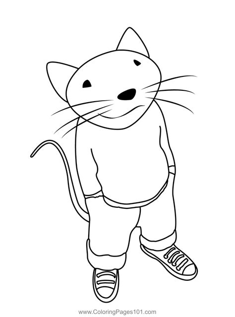 Stuart Little Coloring Page for Kids - Free Stuart Little Printable ...