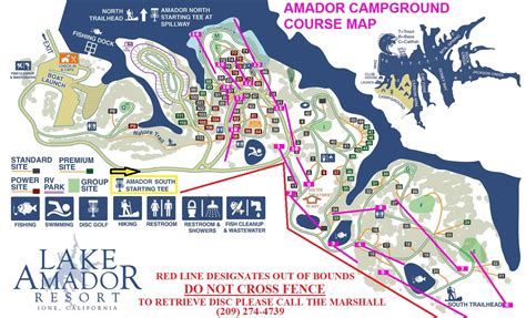 Lake Amador Campground | Professional Disc Golf Association