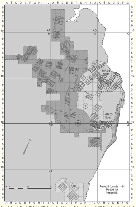 Mehrgarh, Plan of MR3 Periods I-IIB. Courtesy, French Mission to ...