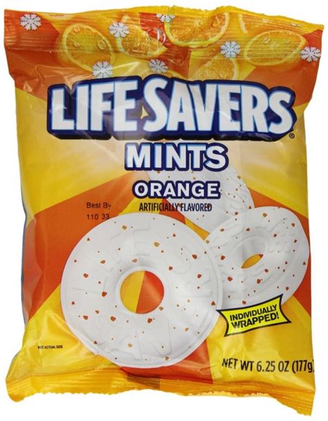 Life Savers Mints Orange 6.25oz 177g American Candy - American Food Store