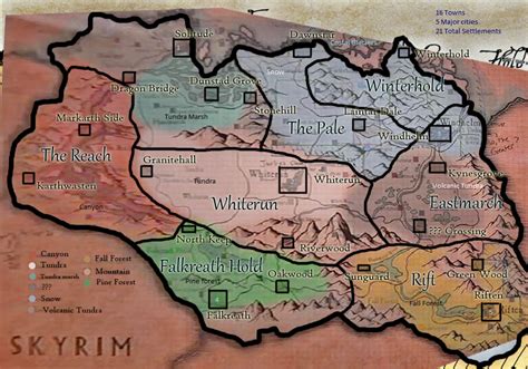 Locations In Skyrim?