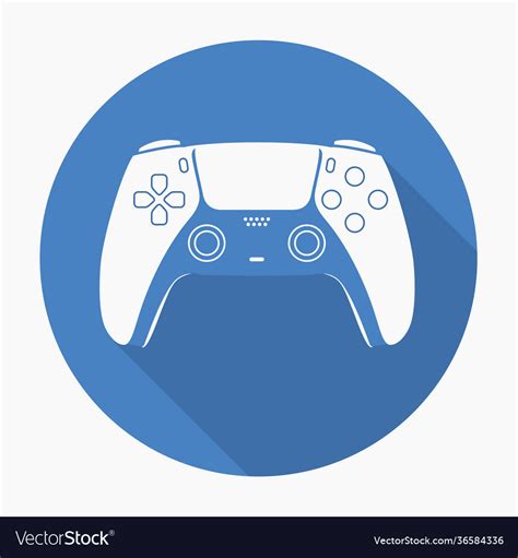 Ps5 controller Royalty Free Vector Image - VectorStock