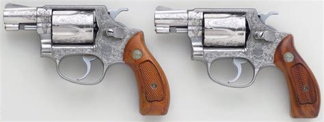 Smith & Wesson Model 60 .38 Special pair, consecutive serial numbers ...