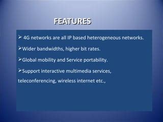 4 g wireless technology | PPT