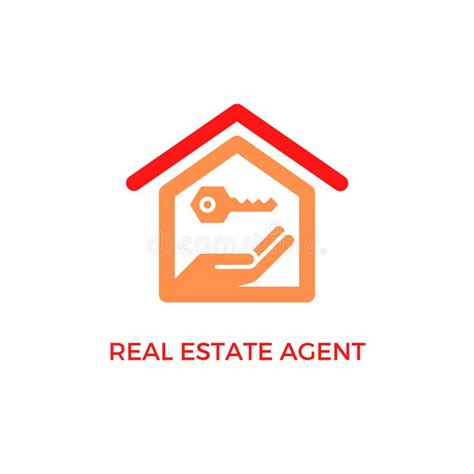 Real estate agent stock illustration. Illustration of estate - 267569956