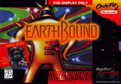 Earthbound cover art SNES | BabySoftMurderHands.com