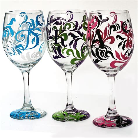 Personalized Wine Glasses - Corkystorks