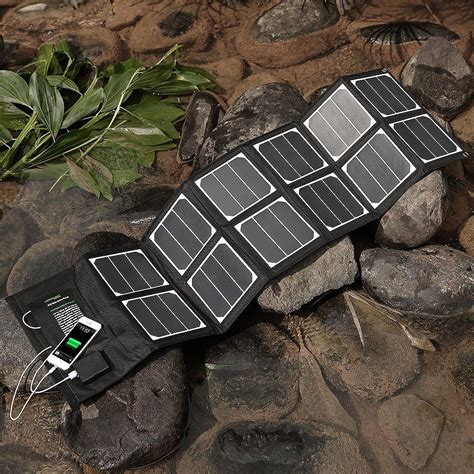 Portable solar chargers