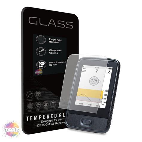 Tempered Glass Screen Protector Designed for DEXCOM G6 Touchscreen ...