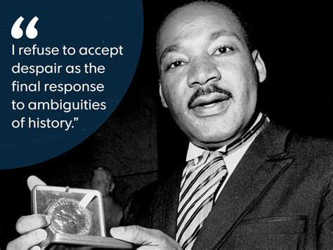 Martin Luther King Jr. quotes from Nobel Peace Prize speech