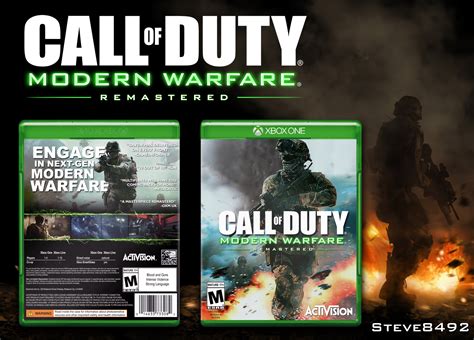 Viewing full size Call of Duty: Modern Warfare Remastered box cover