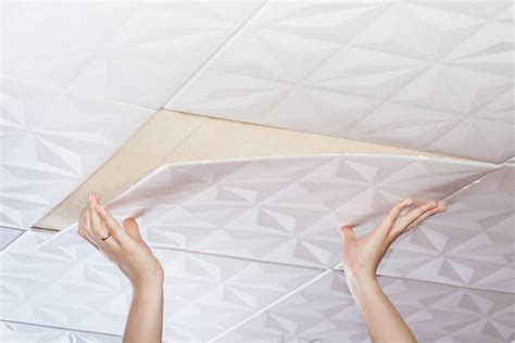 The 10 Pros and Cons of Vinyl Ceiling Tiles - Interiors Place